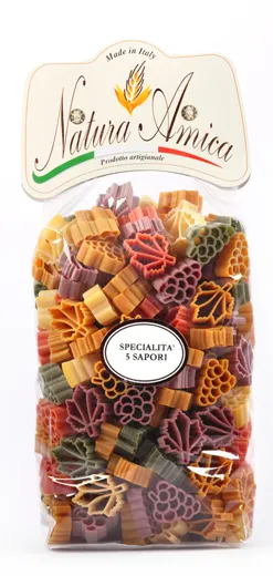 PASTA UVA AI 5 SAPORI | 500g