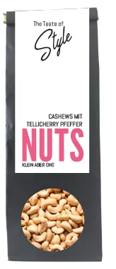 CASHEWKERNE MIT TELLICHERRY PFEFFER