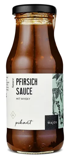 PFIRSICH SAUCE MIT WHISKY