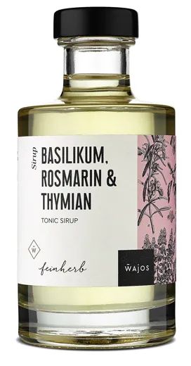 BASILIKUM, ROSMARIN & THYMIAN TONIC SIRUP | 200 ml