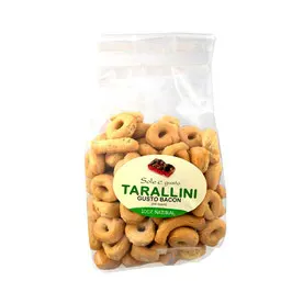 TARALLI RUSTICI DELLA NONNA AL BACON 350G