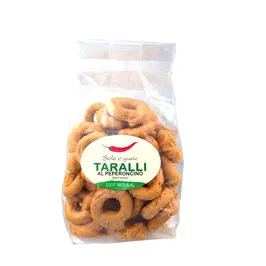 TARALLI RUSTICI DELLA NONNA AL PEPERONCINO – SCHARF 350G