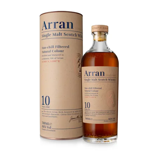 ARRAN 10 JAHRE | 46% VOL. | 70CL