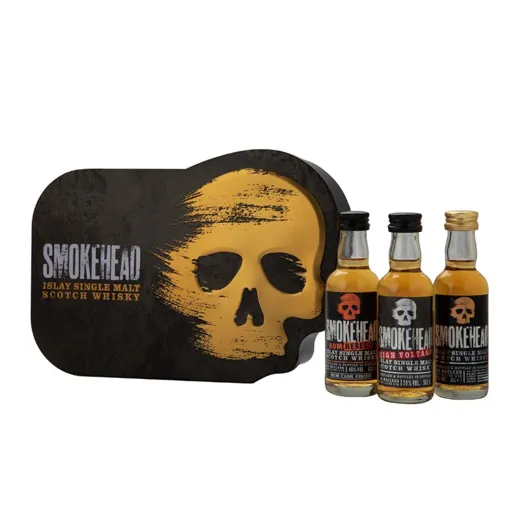 SMOKEHEAD 3 ER GESCHENKBOX TRIO (CLASSIC/HIGHVOLTAGE/RUM REBEL)