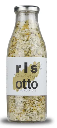 BOTTIGLIA DI RISOTTO ALLE NOCCIOLE | 400 g